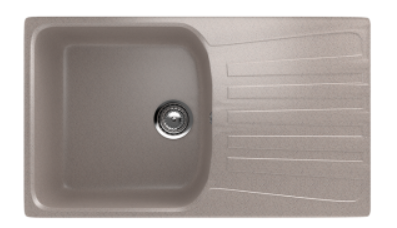 Мойка ULGRAN U-203-302 прямоугольная универсальная песочный