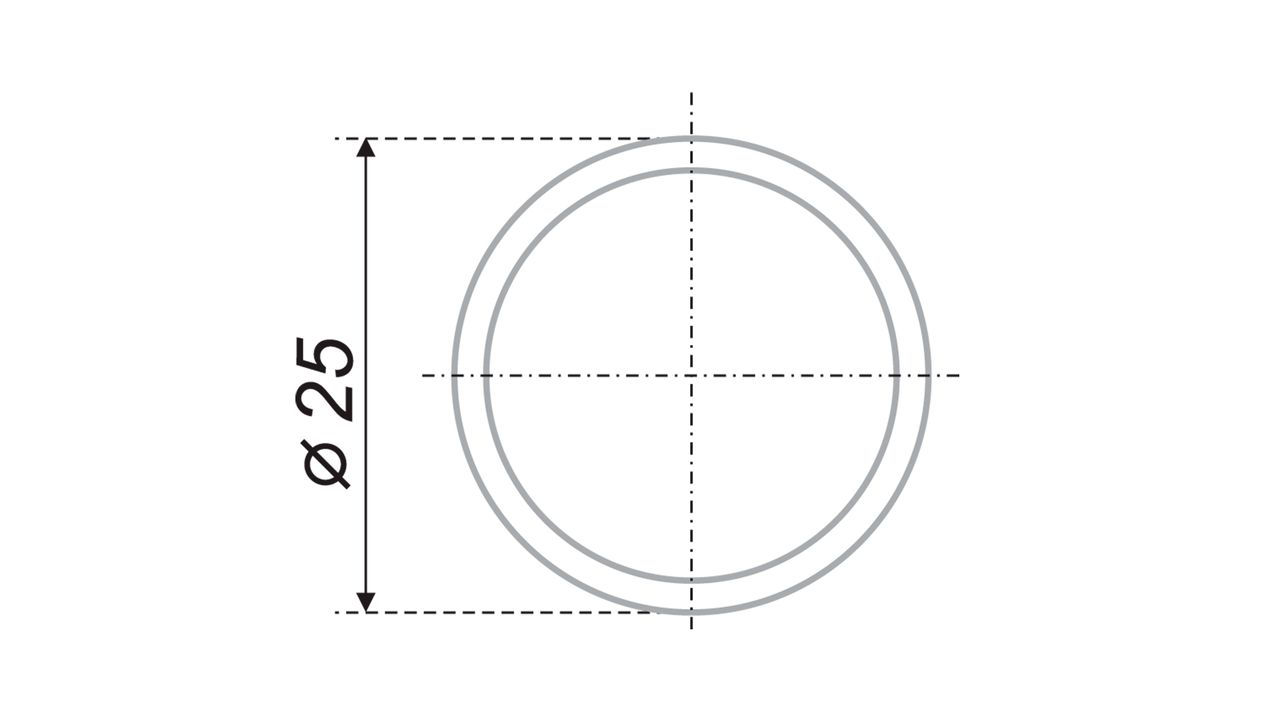 труба d 25х3000 1 мм черная  заказная (шт)