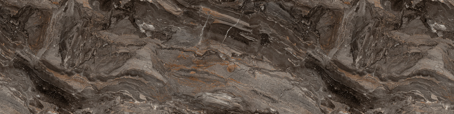 Столешница КЕДР МК 3000*600*38мм 2 группа - Мрамор бергамо темный 7032/Q