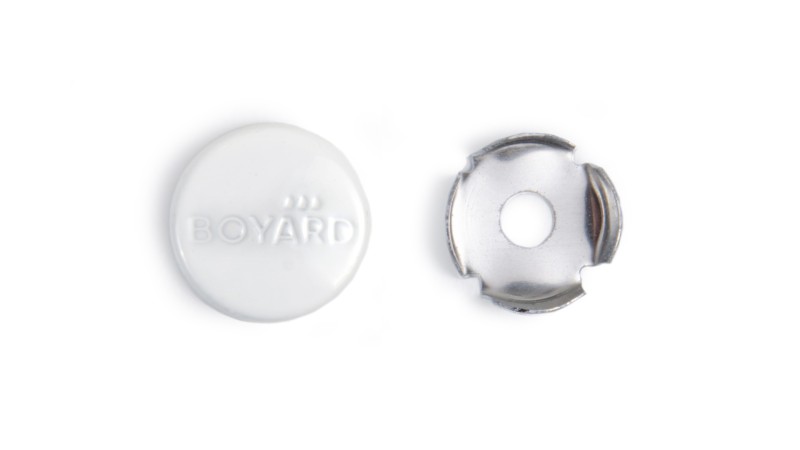 BRD RZ001W Декоративная заглушка для винта,белый