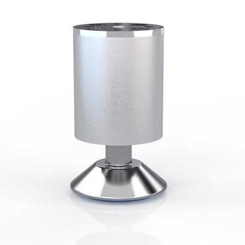 Опоры регулируемые "стакан" h 100 d 50 матовый хром