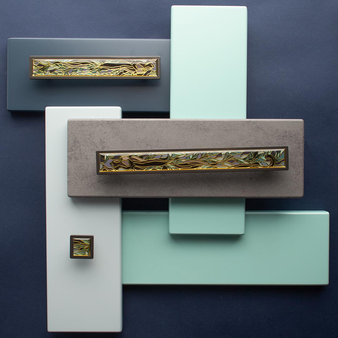 KR KA1-000JG22-N ручка кнопка черный лакрованный никель SALE