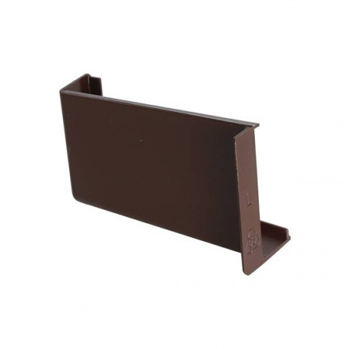 Крышечка декоративная для подвески арт.806 коричневая, левая (стоп-лист)