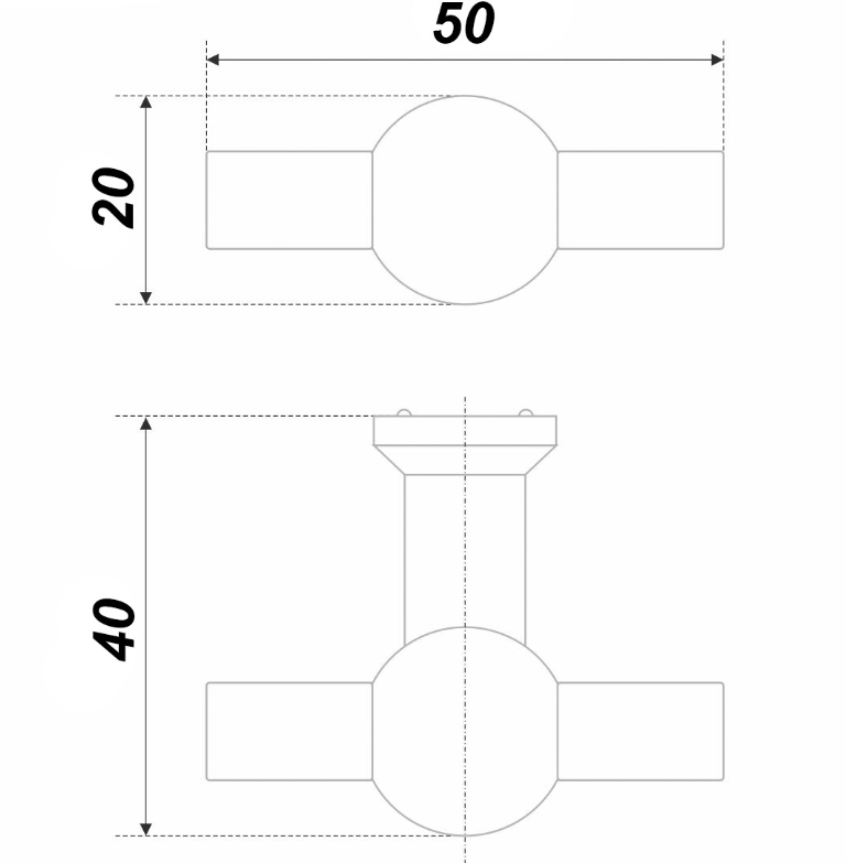 BRD RC089BL.1 ручка кнопка ANCHOR черный матовый SALE