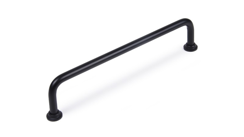 BRD RS140BL.5/160 ручка-скоба 160 мм NORDIC черный матовый (заказ)