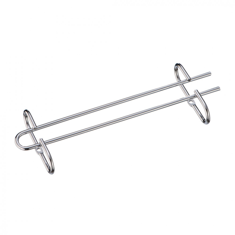 Держатель бокалов прямой 250 мм хром SALE