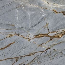 Столешница СЛОТЕКС 3000*600*40мм E3 - Золотой синий (Azul de Oro) 8082 (заказная)