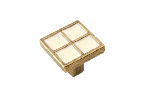 BRD RC114MAB/Bg.4 ручка кнопка DONNA матовая старинная латунь (заказ)