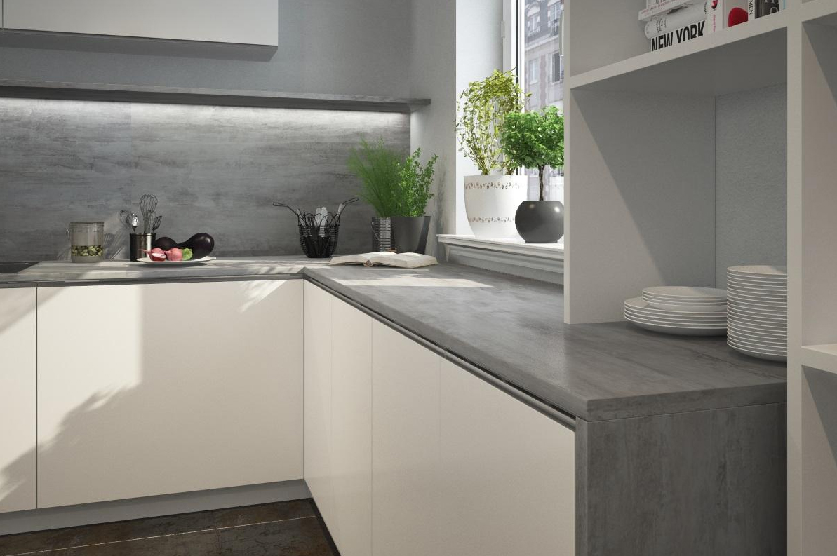 Стеновая панель КЕДР МК 3000*600*4мм 1 группа - Стромболи серый - Stromboli grey 7351/S