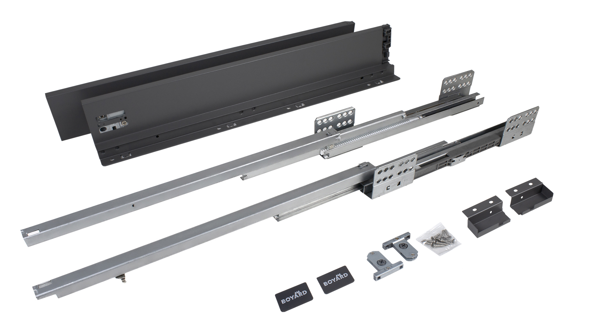 BRD SB18GRPH.1/550 Комплект СТАРТ 86мм soft-closing (плавное закрывание), графит