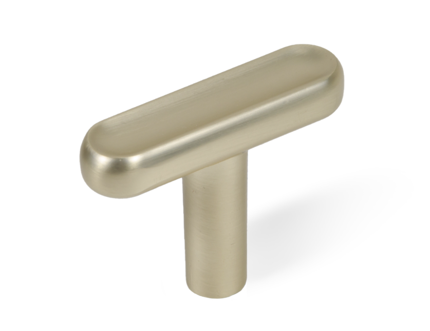 BRD RC330MBSG.4 ручка кнопка  VIA матовое браш/ сатиновое золото