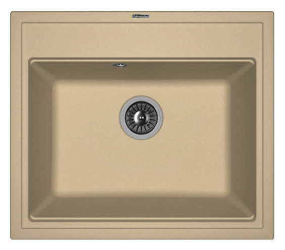 Мойка FLORENTINA Липси 600*510*217 капучино (стоп-лист)