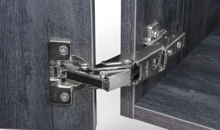 BRD H603A02/6014 Петля накладная трансформер с 0 вхождением, с доводчиком NEO (с планкой)