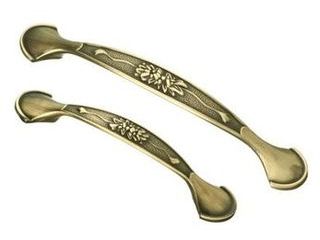 KR RS-006-96 AB ручка-скоба 96 мм  бронза