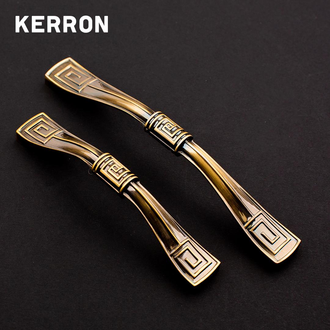 KR RS-031-96 AB ручка-скоба 96 мм  бронза SALE