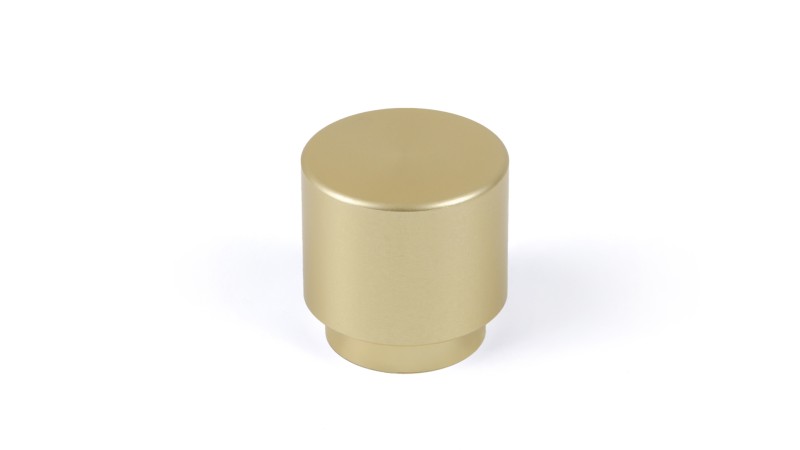 BRD RC281MBSG.4 ручка кнопка ROLL NUDE матовое браш/ сатиновое золото (заказ)