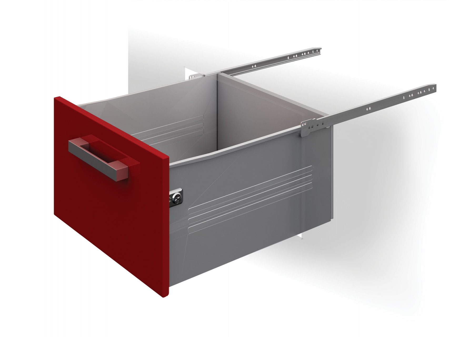 BRD MB15001GR метабокс 500 150 мм серый (снято)