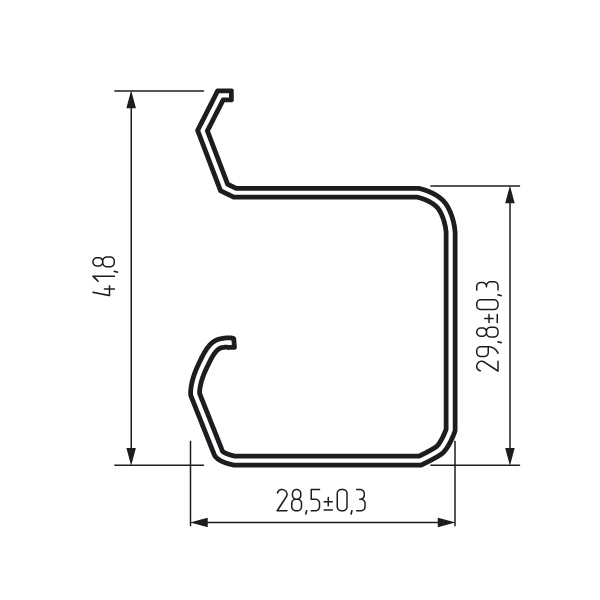 Ходовой профиль СТ 147.04 2м. SALE
