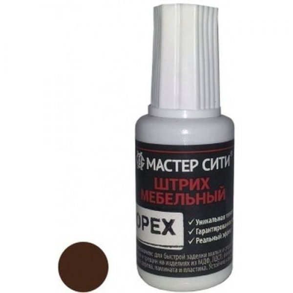Штрих мебельный орех