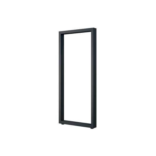 Опора для барной стойки Мадрид l.445, h.1040, отделка черный бархат (заказ)