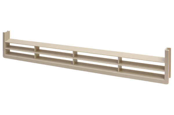 Вентиляционная решетка для цоколя, ПЛАСТИК, бежевый SALE