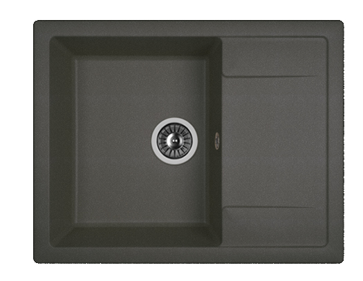 Мойка Dr. Gans Техно 650 прямоугольная с крылом графит