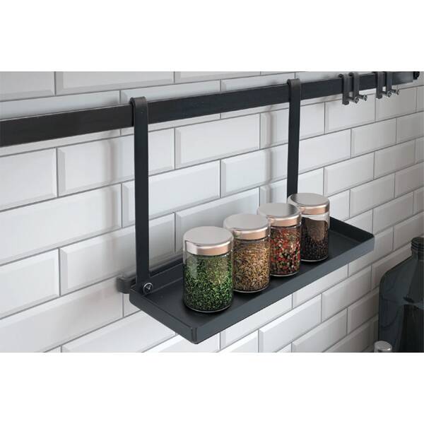 Полка подвесная универсальная L.450мм, отделка железо античное 903104.870.87F (заказ)