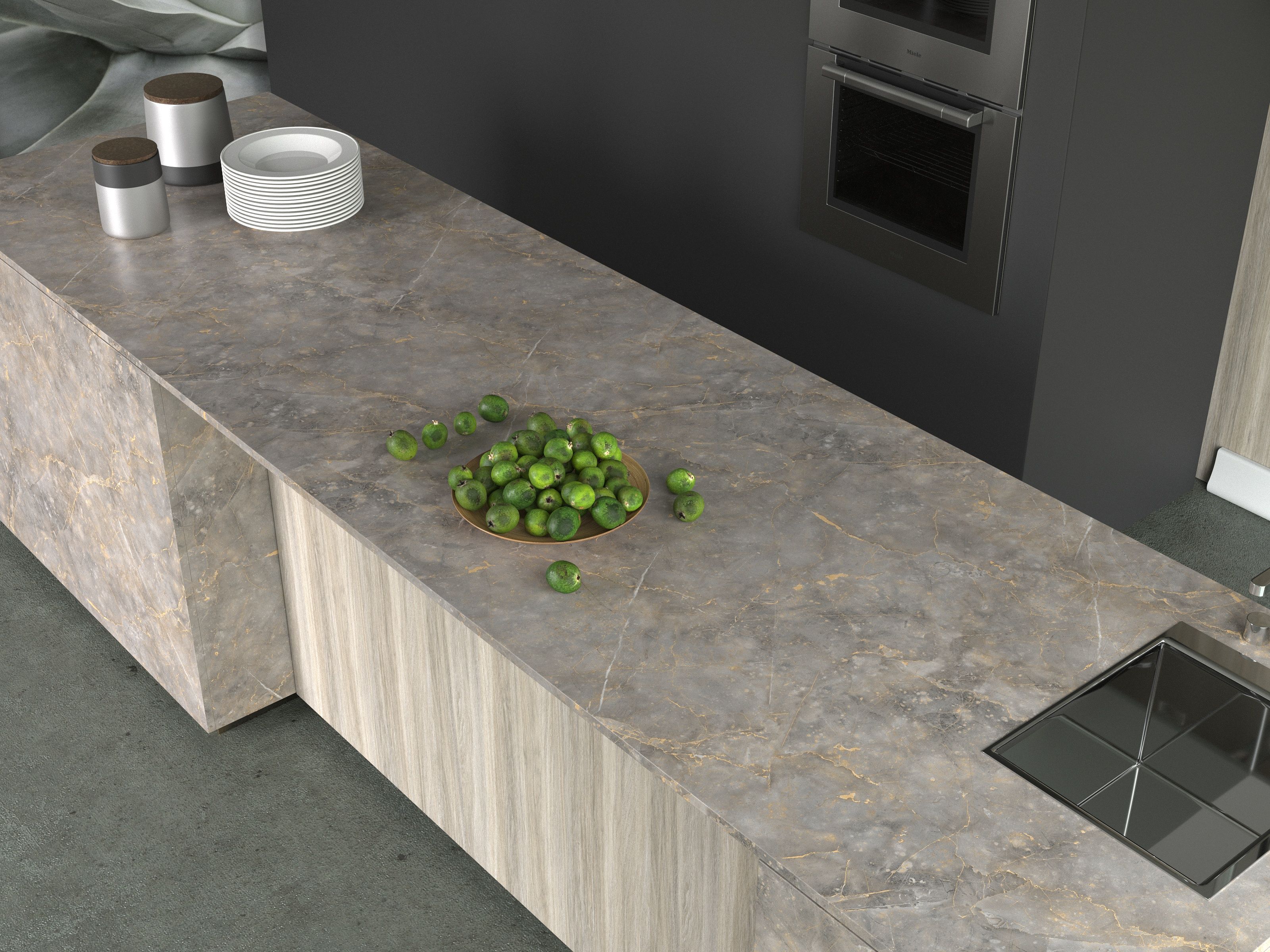 Стеновая панель КЕДР МК 3000*600*4мм 1 группа - Боско 3118/Q (заказная)