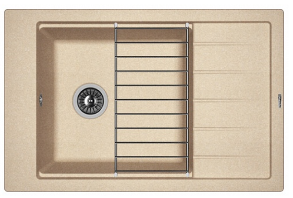 Мойка FLORENTINA Липси Р 780*510*217  песочный (стоп-лист)