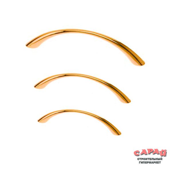 8211 ЭКОНОМ ручка скоба 128 мм золото SALE