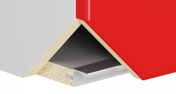 BRD RP052SC.1/000/4100 врезной профиль L 4100мм GOLA BALANCE сатиновый хром