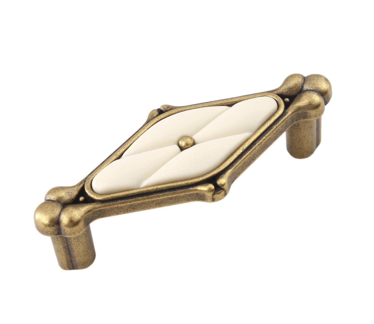 BRD RS118MAB.4/Bg  ручка-скоба 64мм DIVA матовая старинная латунь (снято)