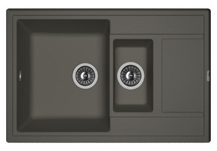 Мойка FLORENTINA Липси К 780*510*217  антрацит (стоп-лист)