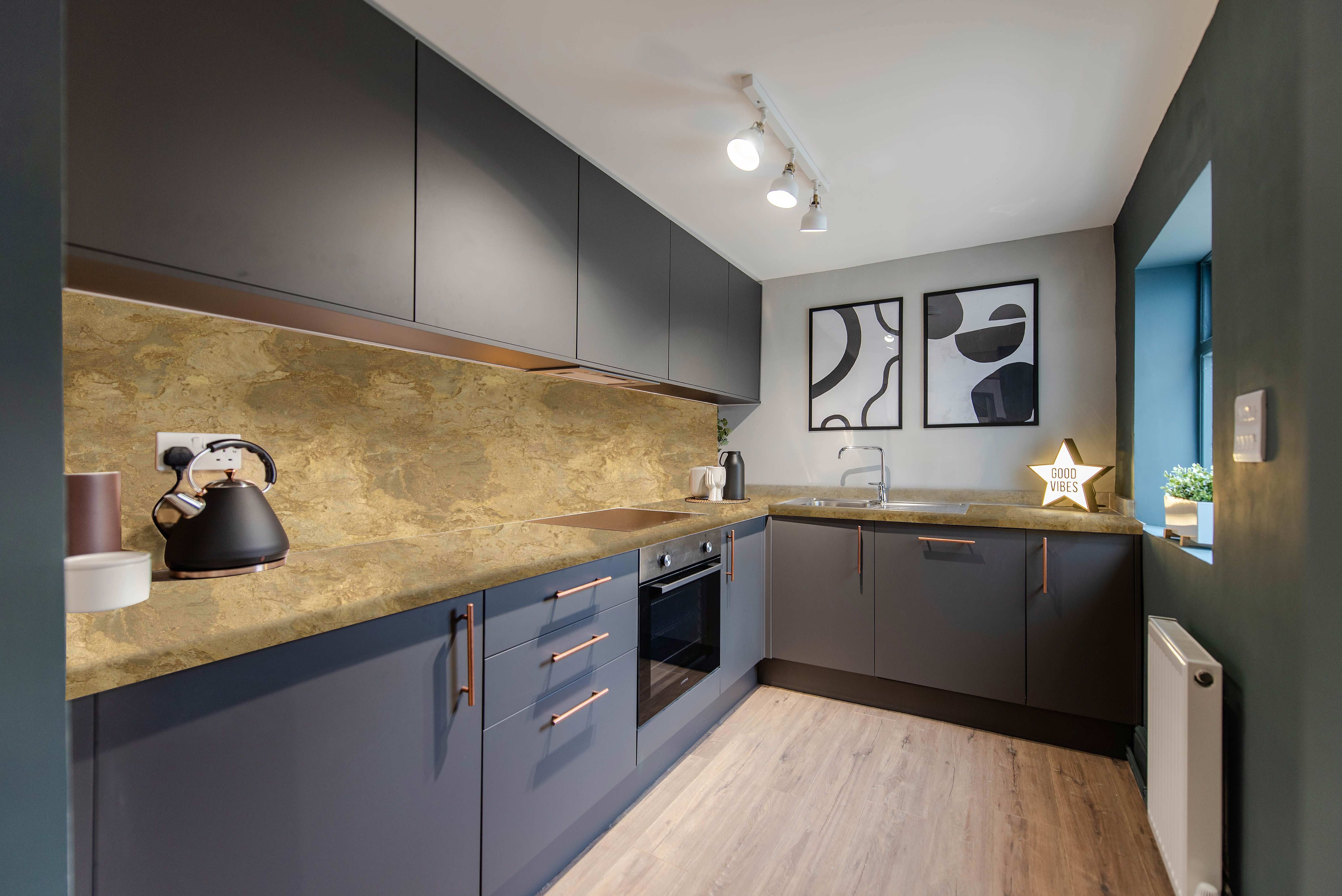 Столешница КЕДР МК 3000*600*38мм 1 группа - Бажо 3139/V (снят)