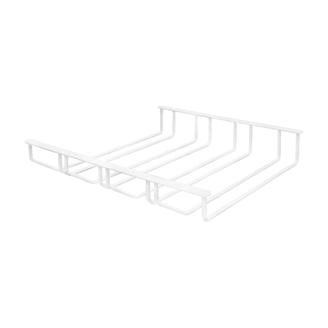 держатель бокалов 4-х рядный 340*450*65 белый матовый SALE