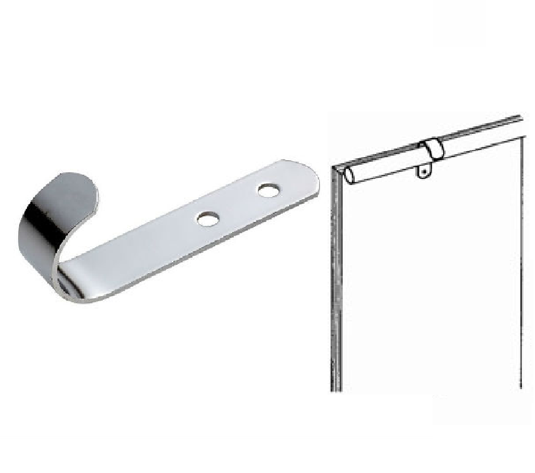 R-22 Крепление для панели вертикальное хром (стоп-лист)