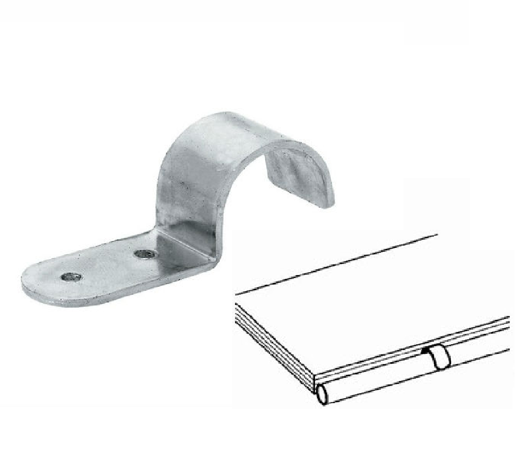 R-21 Крепление для панели горизонтальное хром (стоп-лист)