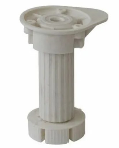 Опоры регулируемые Пластиковая h 100 серый