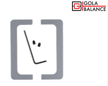 BRD RZ050.01GR заглушки С GOLA BALANCE графит (комп. 2шт) SALE