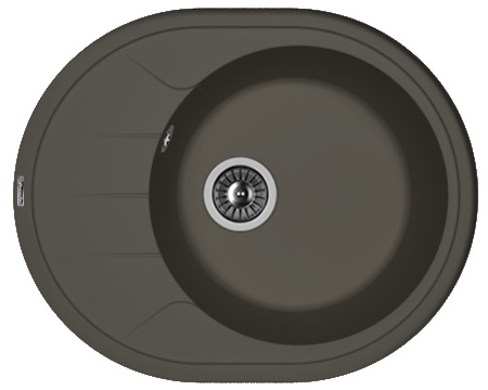 Мойка FLORENTINA Родос 620*500*217  антрацит (стоп-лист)