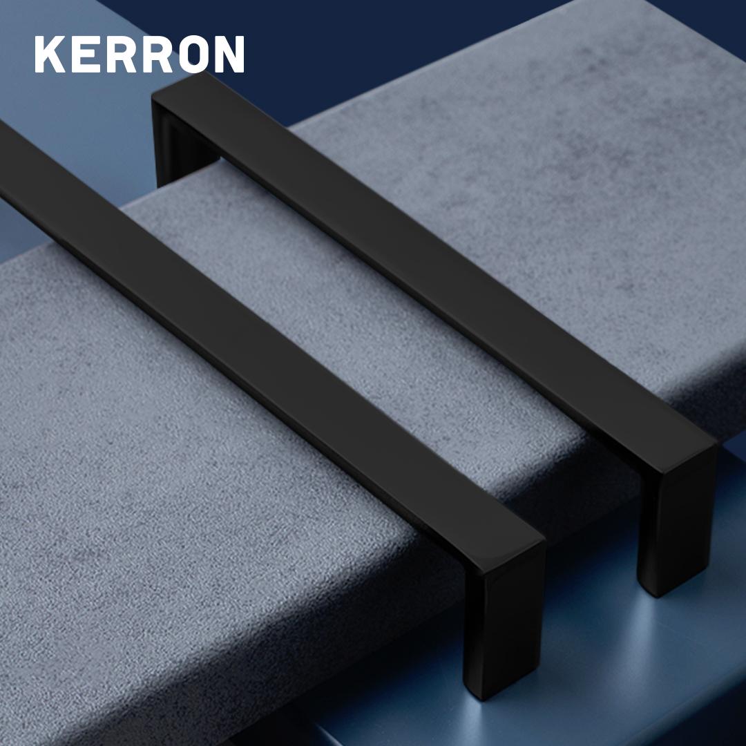 KR S-2440-128 BL ручка-скоба 128 мм  черная