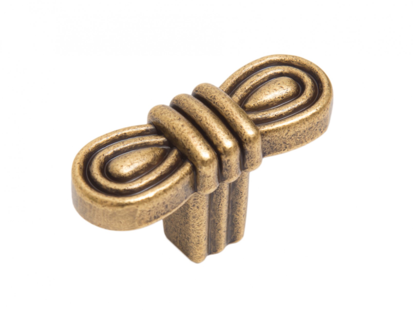 BRD RC454MAB.4 ручка кнопка OLIVIA матовая старинная латунь (снято)