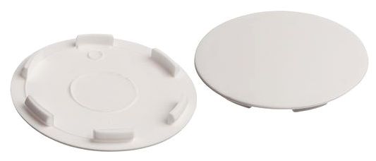 Заглушка для технологических отверстий, белая, D35 мм