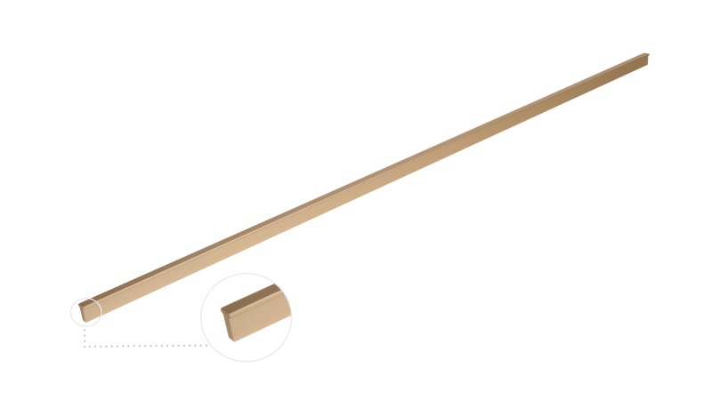 BRD RS066SG.4 ручка-скоба 960 мм PORT сатиновое золото