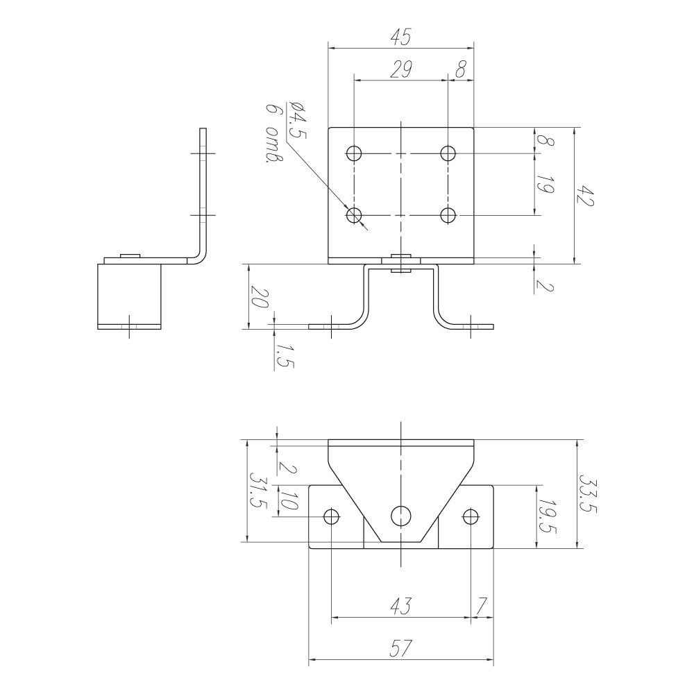 Механизм поворота вставки стола\ROS DG 804/цинк