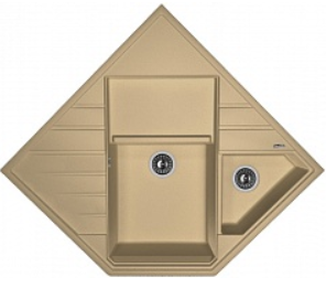 Мойка FLORENTINA Бомбей 900*900*610*410*610*217 капучино (снято)