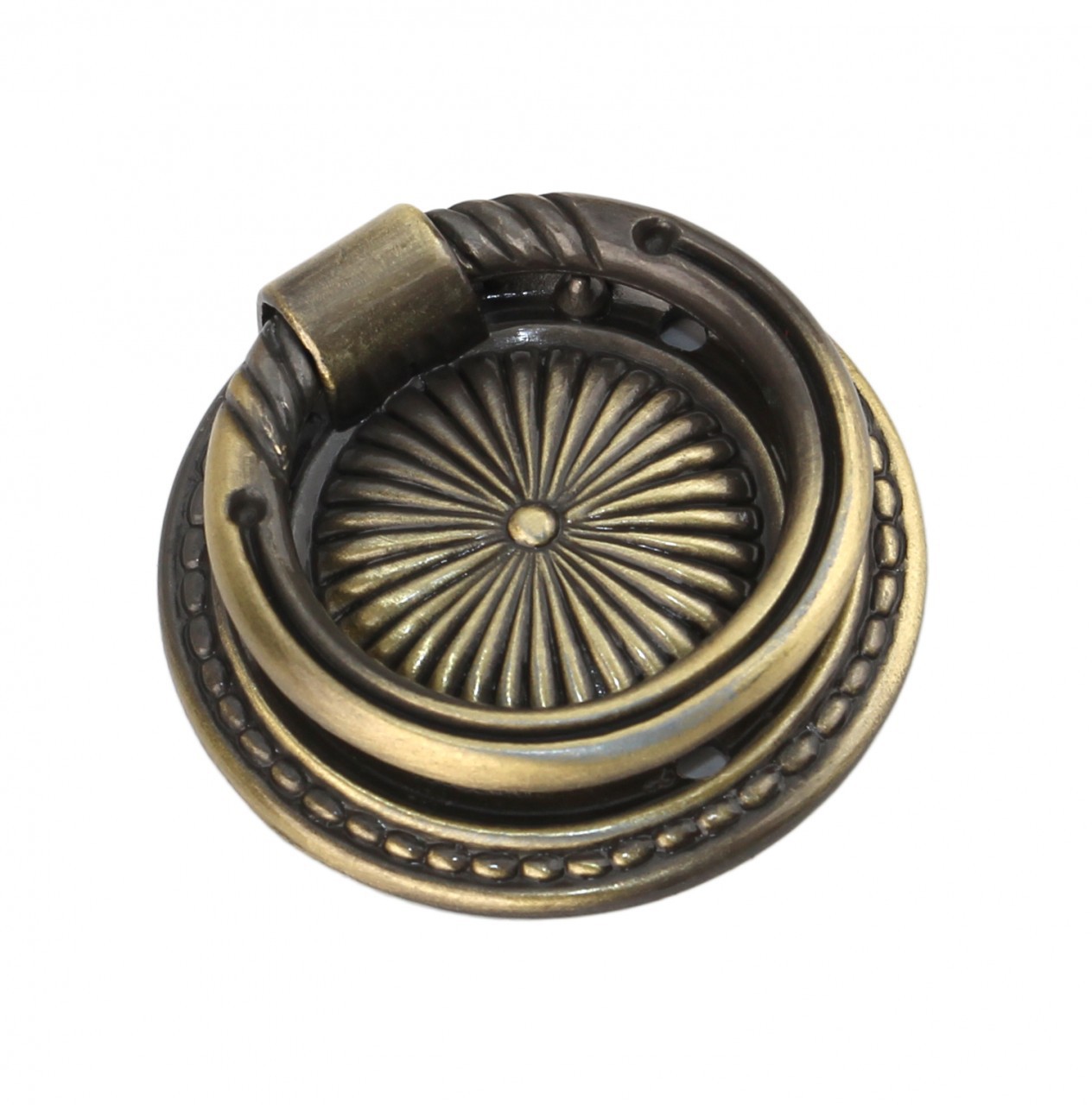 BRD RC028AB.3 ручка кнопка   старинная латунь  (заказ)