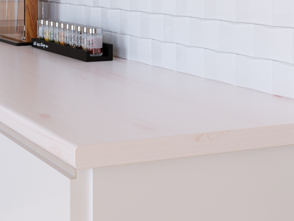 Столешница КЕДР МК 3000*600*25мм 1 группа - Бискайская сосна 2058/FL (заказная)