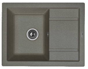 Мойка FLORENTINA Липси 660*510*217 черный (стоп-лист)