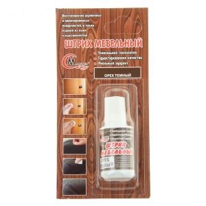 Штрих мебельный (блистер) орех темный (стоп-лист)